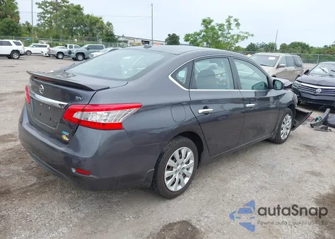 2013 Nissan Sentra Sv из США, поврежденный, VIN 3N1AB7AP4DL720934